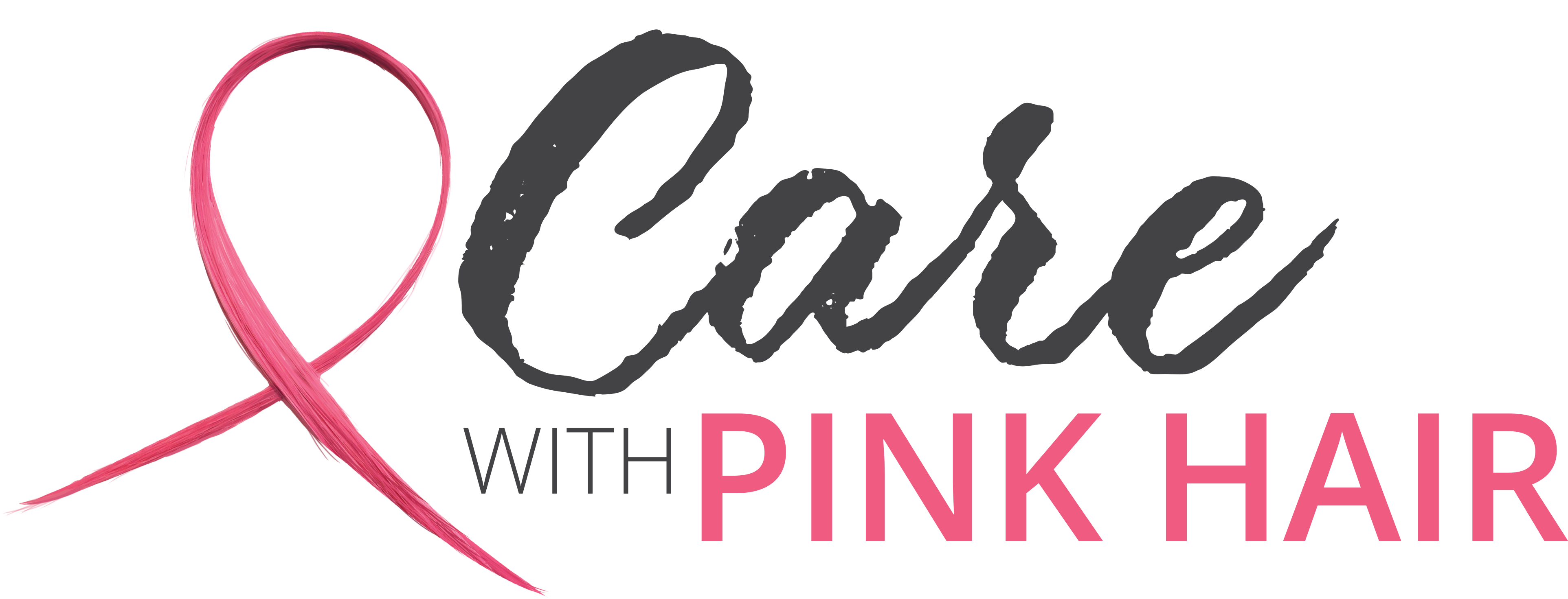 Care with Pink Hair logo