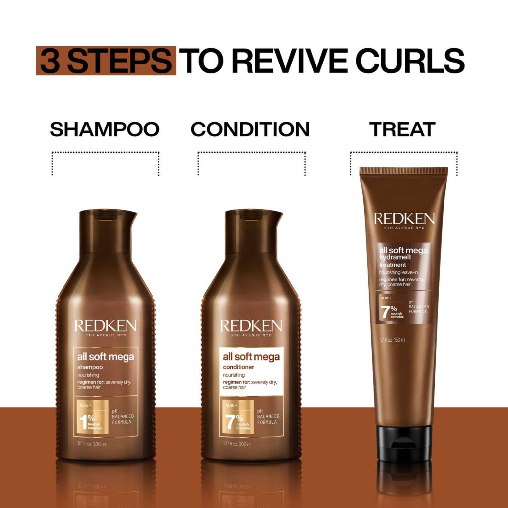 20 Off NEW All Soft Mega Curl & Original All Soft from Redken Elle